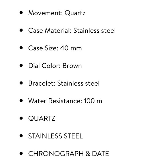 Michael Kors Bradshaw unisex quartz watch 40MM - Picture 7 of 7